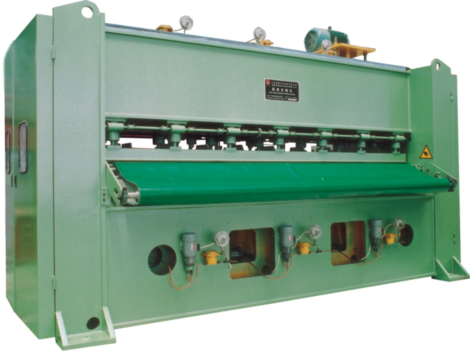 high-speed double needle punching machine