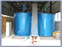 hot steam mixing tank