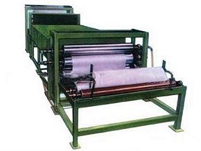 Scattering powder coating line